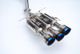 Invidia 17+ Honda Civic SI Sedan Gemini Triple Titanium Tip Cat-back Exhaust
