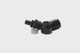 Aeromotive PTFE Hose End - AN-08 - 45 Deg - Black Anodized