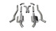 Corsa 2011-2013 Chevrolet Camaro SS 6.2L V8 Manual Xtreme 3in Cat-Back (No Tips Uses Factory Bezels)