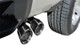 Corsa 14-19 GMC Sierra/Chevy Silv 1500 Reg. Cab/Long Bed 5.3L V8 Polished  Single Side CBExhaust