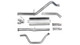 Corsa 2011-2013 Chevrolet Silverado Crew Cab/Short Bed 1500 6.2L V8 Polished Sport Cat-Back Exhaust 24524