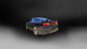 Corsa 2012-2013 Dodge Charger SRT-8 6.4L V8 Black Sport Cat-Back Exhaust