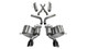 Corsa 2012-2013 Jeep Grand Cherokee 6.4L V8 Black Sport Cat-Back Exhaust