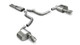 Corsa 2005-2010 Dodge Charger No Towing Hitch SRT-8 6.1L V8 Polished Xtreme Cat-Back Exhaust