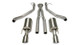 Corsa 2005-2006 Pontiac GTO 6.0L V8 2.5in Sport Cat-Back + XPipe Exhaust Polished Tips