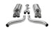 Corsa 1986-1991 Chevrolet Corvette C4 5.7L V8 L98 Polished Sport Cat-Back Exhaust