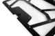 Agency Power 14-18 Polaris RZR XP 1000 / XP Turbo Vented Engine Cover - Gloss Black/White Mesh