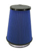 Airaid 10-14 Ford Mustang Shelby 5.4L Supercharged Direct Replacement Filter - Oiled / Blue Media