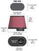Airaid Kit Replacement Filter 720-472