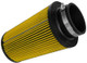 Airaid Universal Air Filter - Cone 3-1/2 FLG x 6in B x 4-5/8in T x 9 H