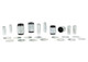 Whiteline Plus 02-09 Lexus GX470 / 06+ Toyota FJ Cruiser Fr C/A - Lwr Inner Front & Rear Bushing Kit