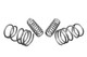 Whiteline 08-16 Mitsubishi Lancer Performance Lowering Springs