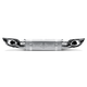 Akrapovic 10-13 Porsche 911 Turbo / Turbo S (997 FL) Slip-On Line (Titanium) w/ Titanium Tips