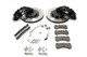 Alcon 2009+ Nissan GT-R R35 412x36mm Rotor Grey 6 Piston Caliper RC6 Front Axle Kit