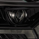 AlphaRex 2019+ Ford Ranger PRO-Series Proj Headlights Plank Style Alpha Black w/Seq Signal/DRL
