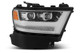 AlphaRex 19-20 Ram 1500HD PRO-Series Proj Headlight Plnk Styl Chrm w/Activ Light/Seq Signal/Plnk DRL