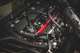 AMS Performance 08-15 Mitsubishi EVO X CNC Machined Aluminum Fuel Rail w/Pulsation Dampener - Red