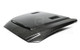 Anderson Composites 15-17 Ford Mustang (Excl. GT350/GT350R) Super Snake Double Sided Hood