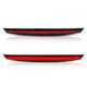 ANZO 2007-2014 Chevrolet Suburban 1500 LED 3rd Brake Light Black Housing Red Lens w/ Spoiler 1pc