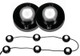 ANZO Bed Rail Lights Universal LED Heavy Duty 6 Pod LED Bed Rail/Rock Crawler Lighting