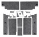 ARB Drawer Fitting Kit 19-20 Ford Ranger SuperCrew (Incl Side & Extension Floor Kit)