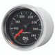 Autometer GS Series 2-1/16in Oil Temperature Gauge 140-280 Degrees Electric Full Sweep