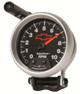 Autometer GM Red Bowtie Black 3-3/4in 0-10000 RPM Pedestal Mount Tachometer Quick-Lite