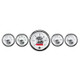 Autometer Prestige Series Pearl 5 Piece Gauge Kit