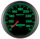 Autometer Elite 52mm 100-260 Degress F Water Temperature Peak and Warn Gauge w/ Electonic Control