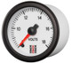 Autometer Stack 52mm 8-18V Pro Stepper Motor Battery Voltage Gauge - White