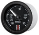 Autometer Stack 52mm -30INHG to +30 PSI (Incl T-Fitting) Pro Stepper Motor Boost Press Gauge - Black
