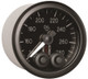 Autometer Stack Instruments 52mm 140-280 Deg F 1/8in NPTF Male Pro Control Oil Temp Gauge - Black