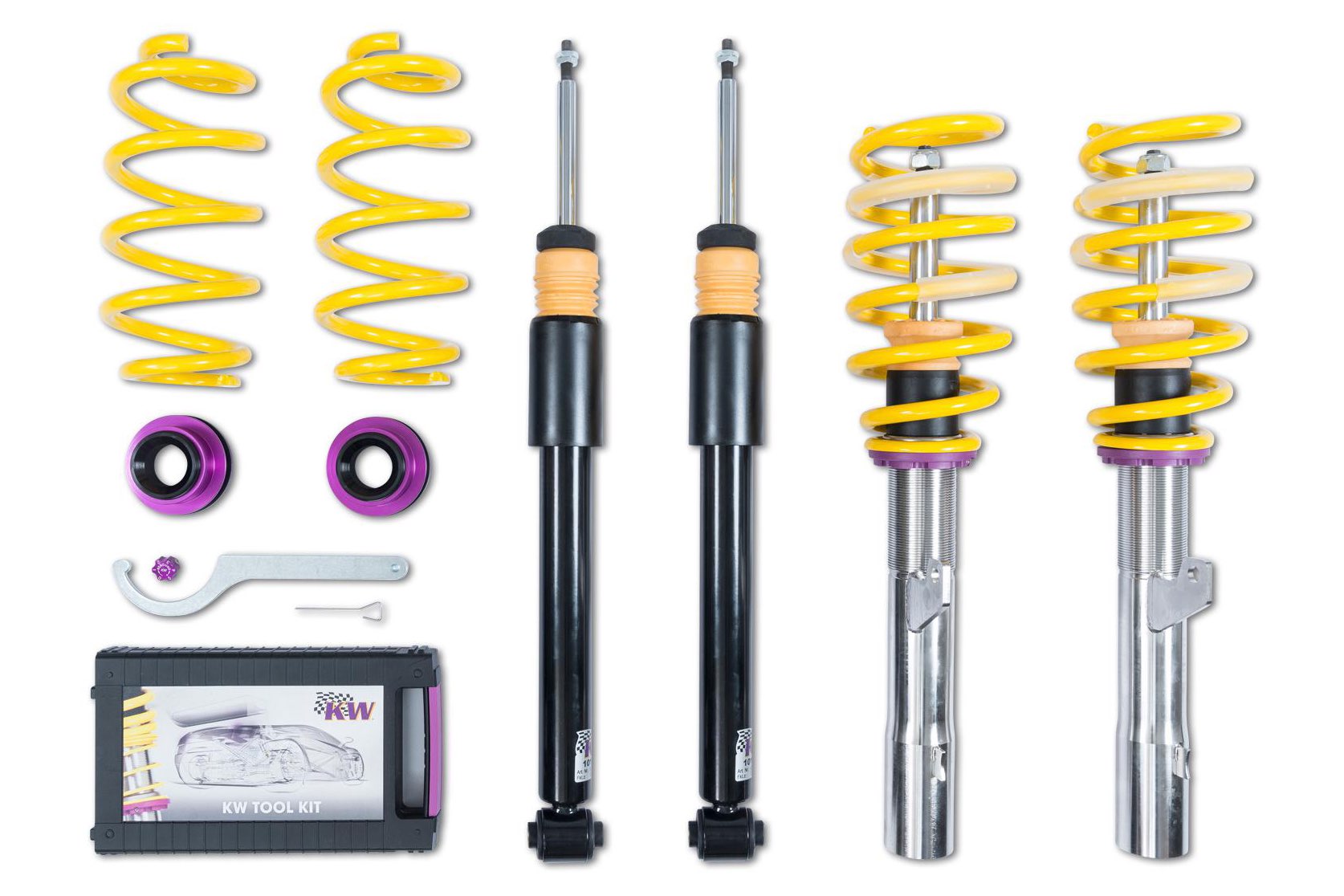 KW Street Comfort Coilovers for E46 3-Series RWD - 18020052