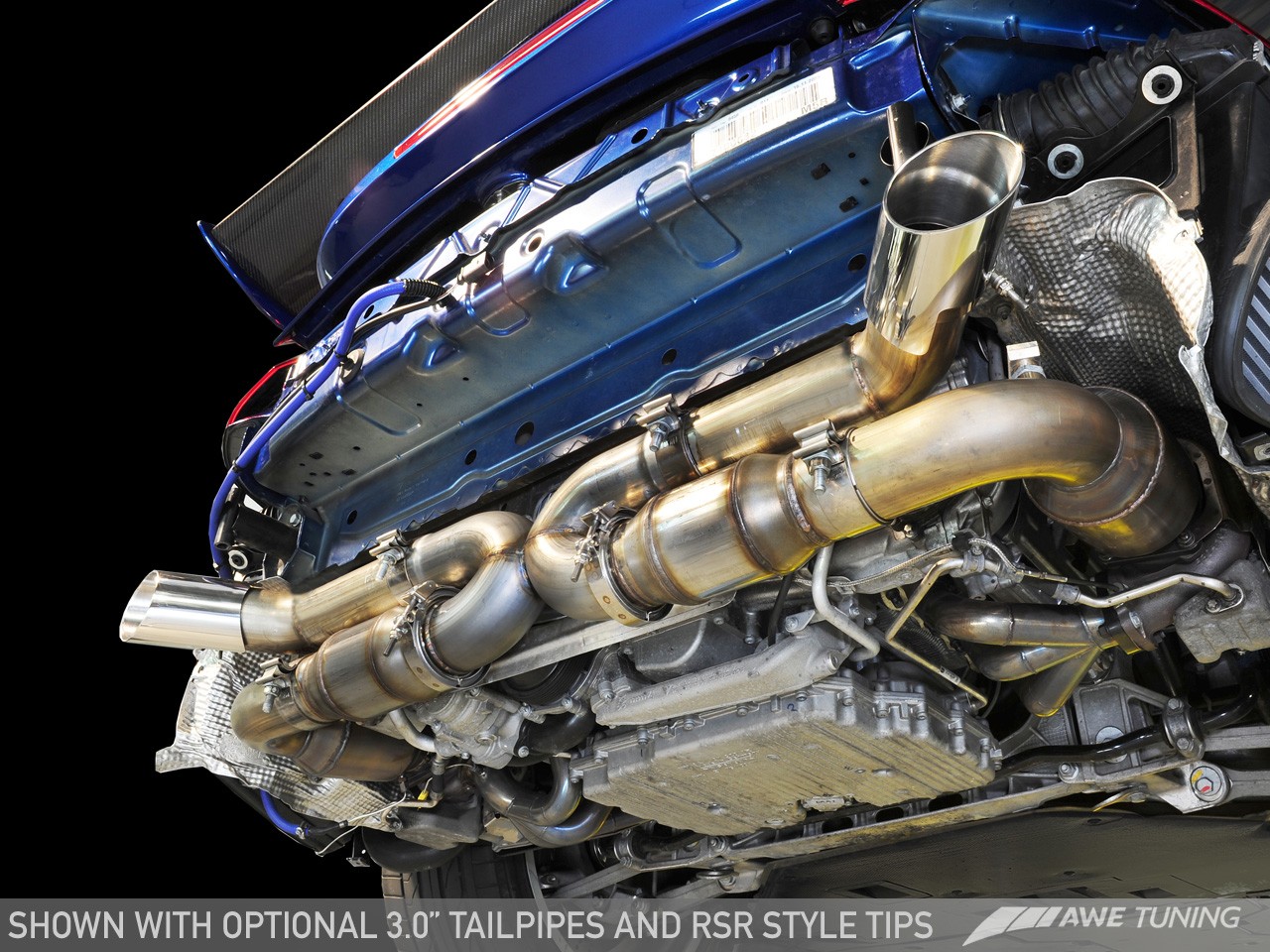 AWE Performance Exhaust for Porsche 997.2 Turbo / S