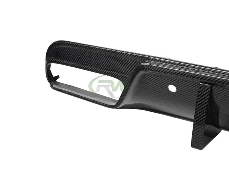 RW Carbon Mercedes W205 C63/C63S Sedan 19+ DTM CF Diffuser