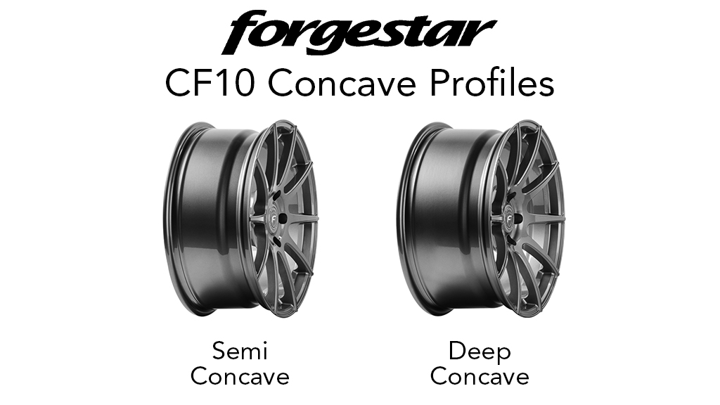 Forgestar CF10 Concave Profiles