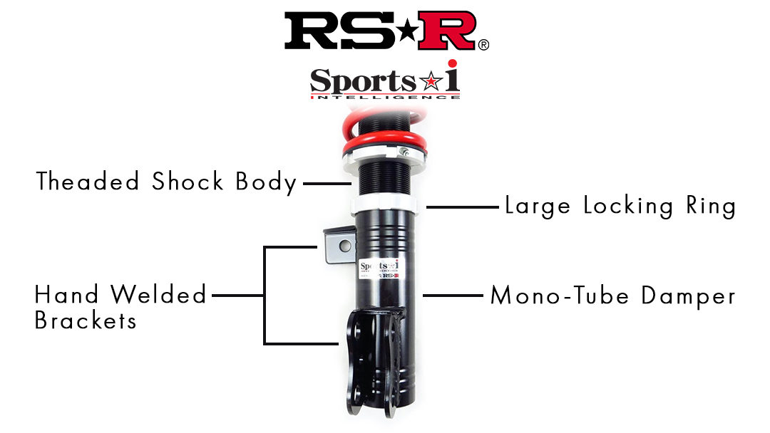 RS-R Sports-i Coilovers Bottom