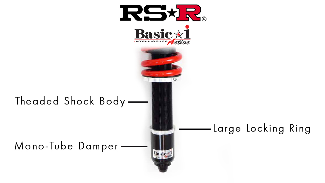 RS-R Basic-i Active Coilovers Bottom