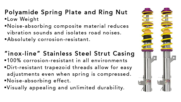 KW Coilover Construction Details