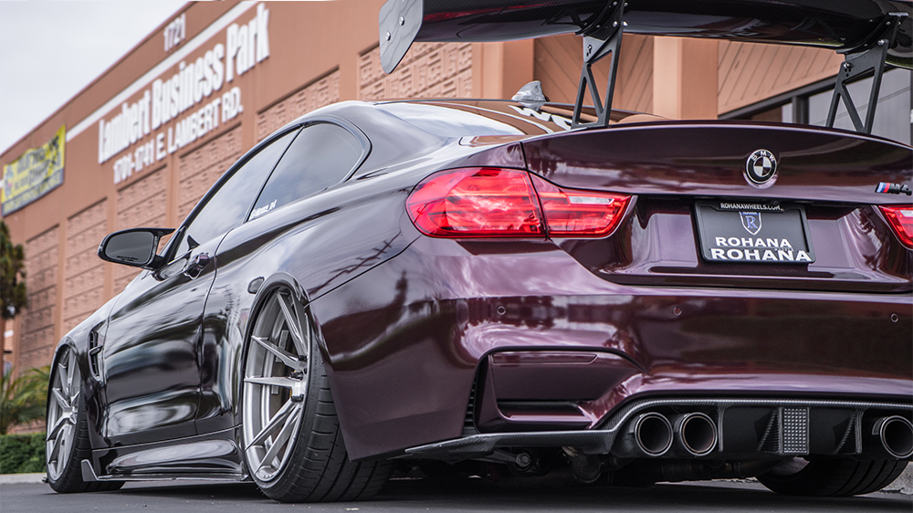 F82 BMW M4 on Rohana RF2 Wheels