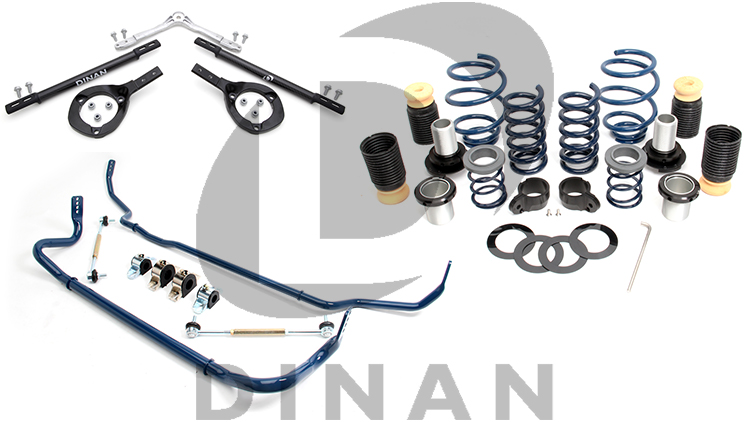 Dinan Suspension and Handling Coilovers Springs Swaybars Strut Braces