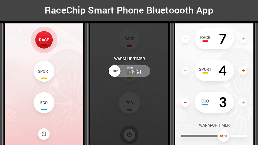 RaceChip Bluetooth Smartphone App