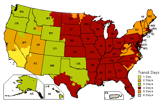 Shipping Map