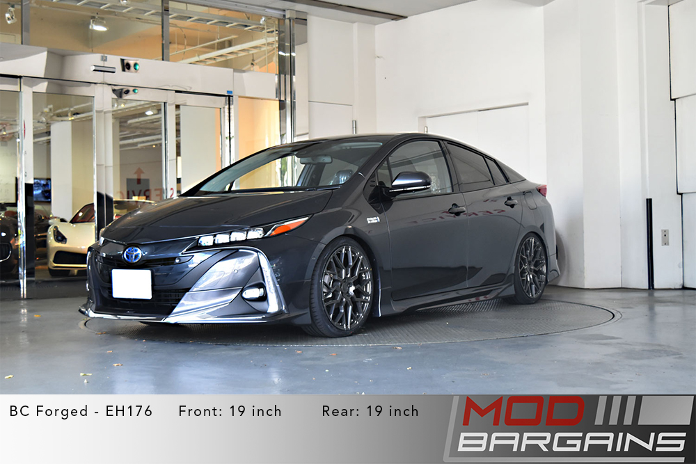 Toyota Prius Grey BC Forged EH176 Gunmetal Wheels