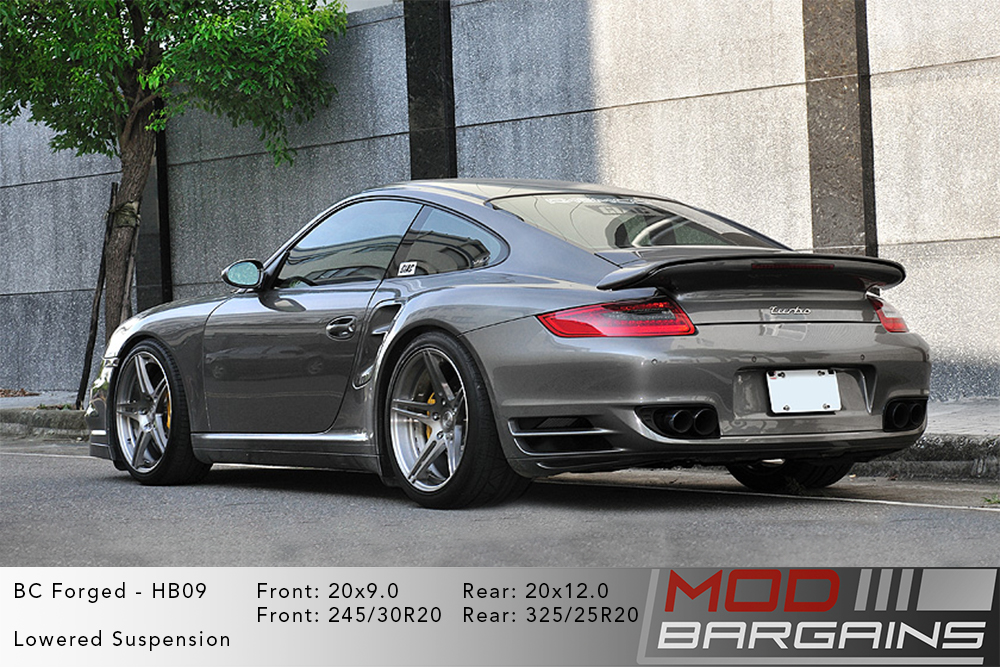 Porsche 997 911 Turbo BC Forged HB09 Wheels