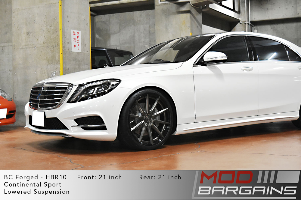 Mercedes W222 S300 BC Forged HBR10 Wheels