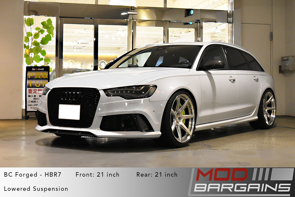 Audi C7 RS6 Avant BC Forged HBR7 Wheels