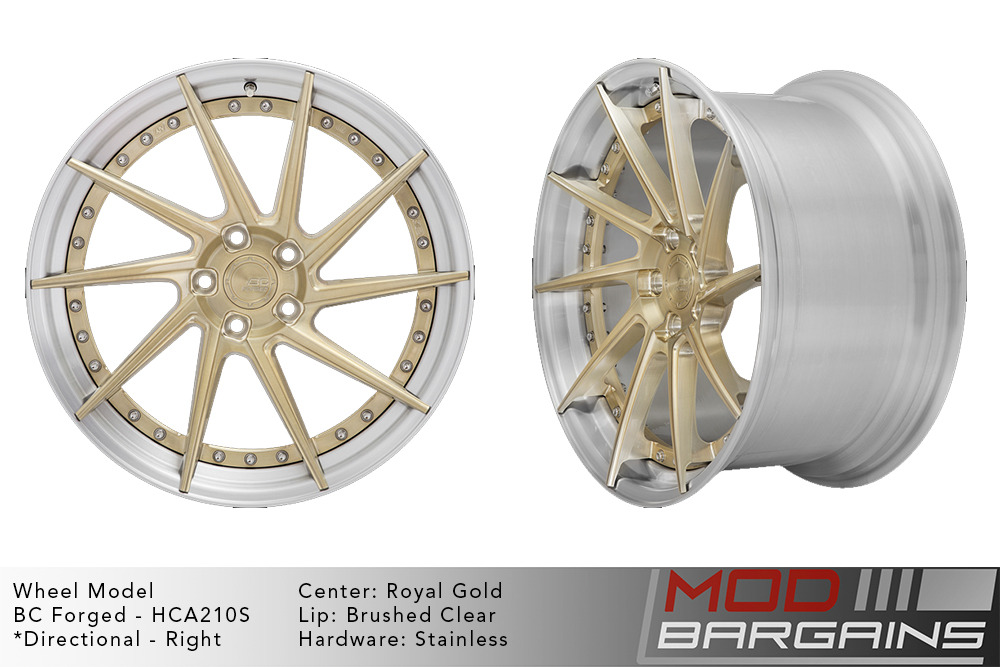 BC Forged HCA210 Wheels