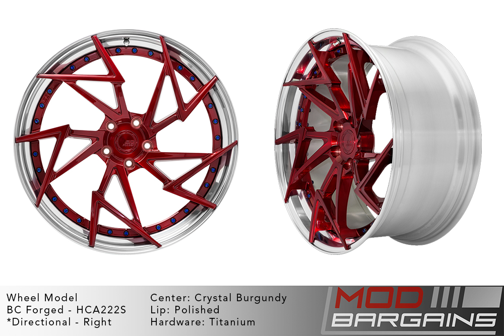 BC Forged HCA222 Wheels