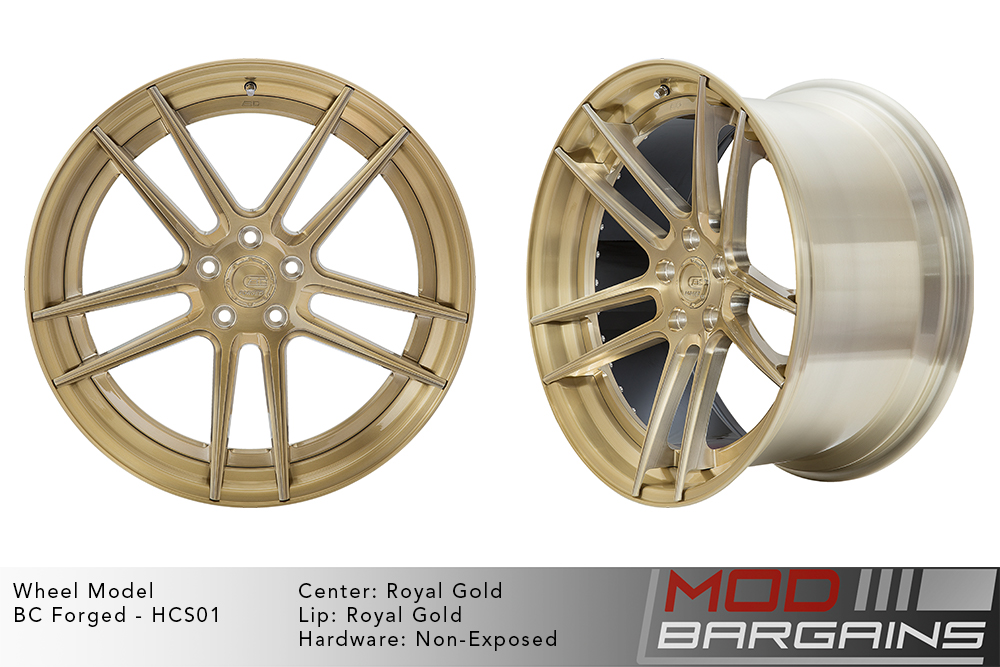 BC Forged HCS01 Wheels